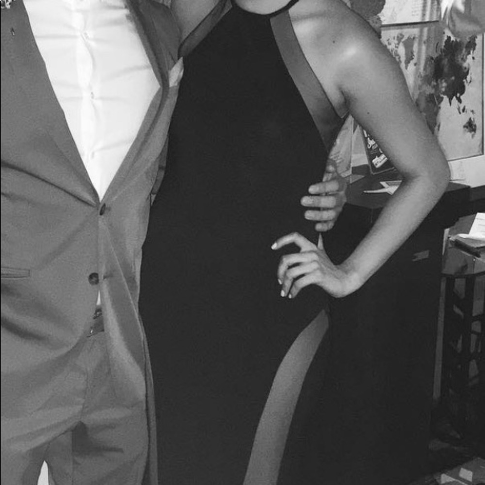 Navy Blue Dress